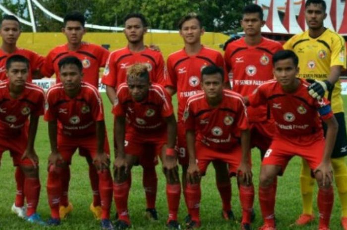 Semen Padang U-19 yang berlaga di Liga 1 U-19 musim 2017. 