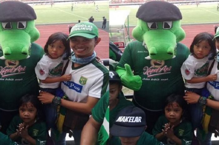 Yasyaudin Arif, ayah yang tanamkan cinta Persebaya sejak dini kepada anaknya