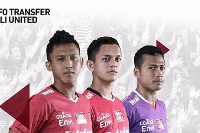  I Putu Pager Wirajaya, I Nyoman Adi Parwa, Arapenta Poerba, tiga pemain Bali United yang dipinjamkan ke Bogor FC dan Bali United U-19.