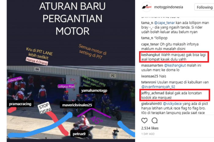 Aturan baru Flag to Flag di MotoGp