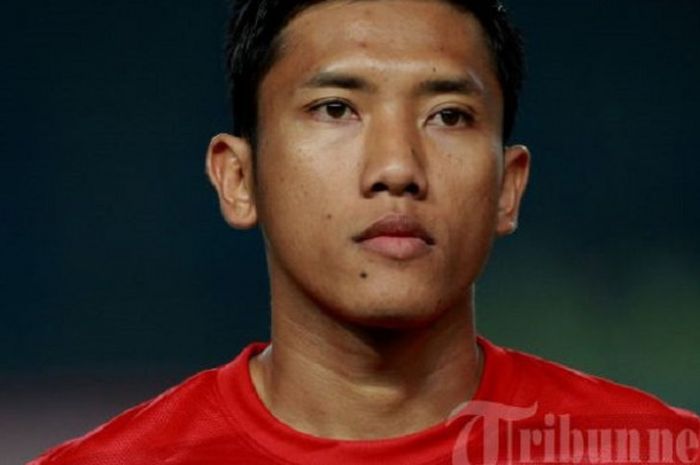 Mantan pilar Arema FC sekaligus gelandang timnas Indonesia, Ahmad Bustomi.