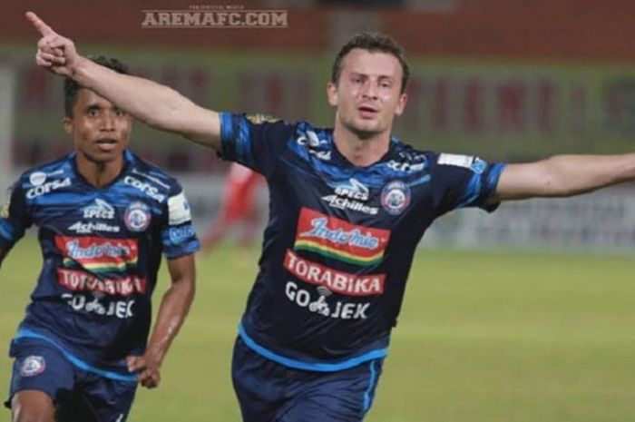 Pemain anyar Arema FC, Balsa Bozovic.