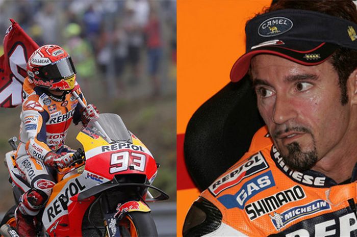 Marc Marquez dan Max Biaggi.