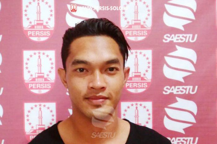 Ikhwan Azka Fauzi Wibowo, pemain yang sedang mengikuti trial di Persis Solo