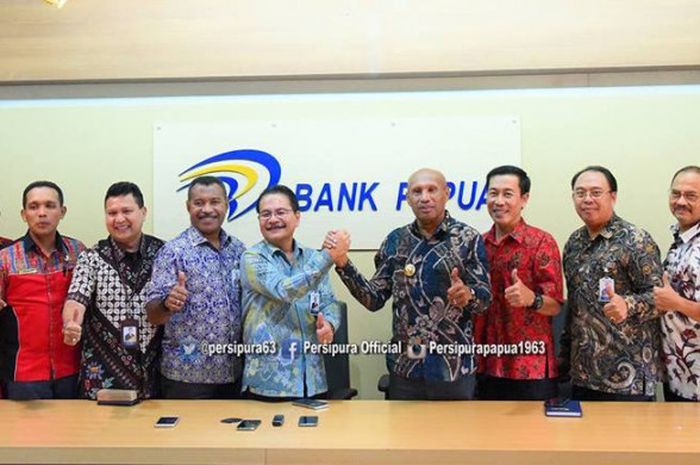 Manajemen Persipura bekerja sama dengan Bank Papua