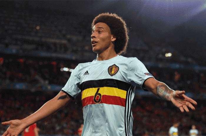 Axel Witsel, dalam laga Euro 2016 antara Wales dan Belgia di Stade Pierre-Mauroy, 01 Juli 2016. 