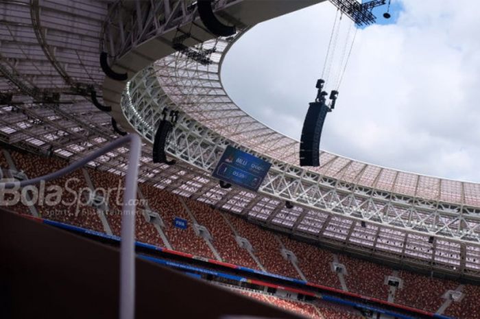  Stadion Luzhniki, panggung pembuka Piala Dunia 2018 di Kota Moskow, Rusia. 