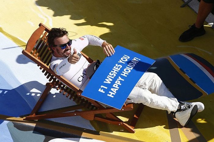 Fernando Alonso usai GP Hungaria.