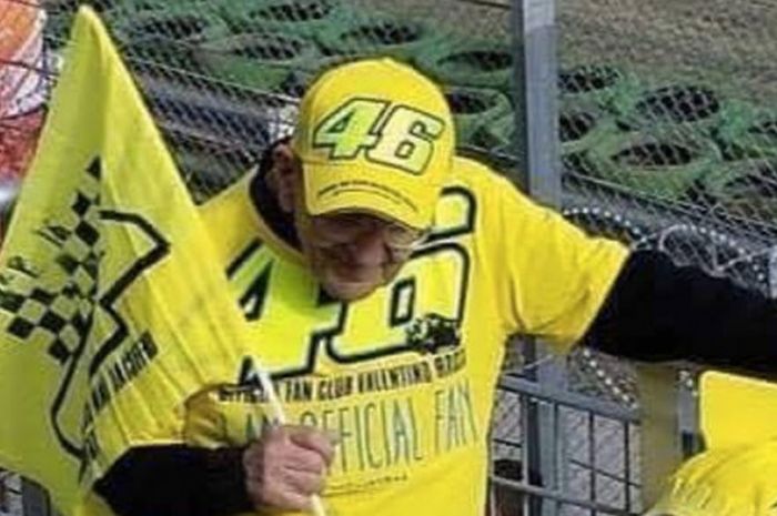 Pastur yang merupakan fan Valentino Rossi, Cesare Stefani.