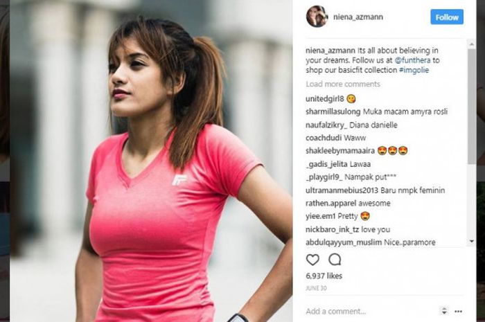 Kiper Timnas Putri Futsal Malaysia, Nur Izwani BTE Azman.