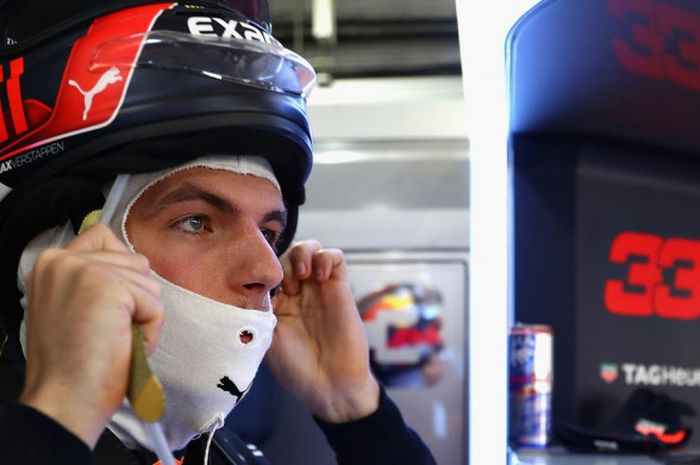 Max Verstappen (Red Bull Racing) saat bersiap jelang mengikuti salah satu sesi F1 GP Prancis 2018 yang berlangsung Sabtu (23/6/2018).