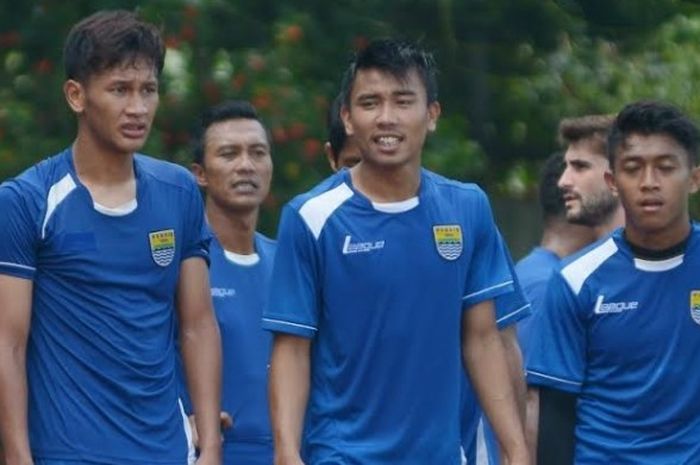 Striker Rudiyana ketika masih memperkuat Persib.