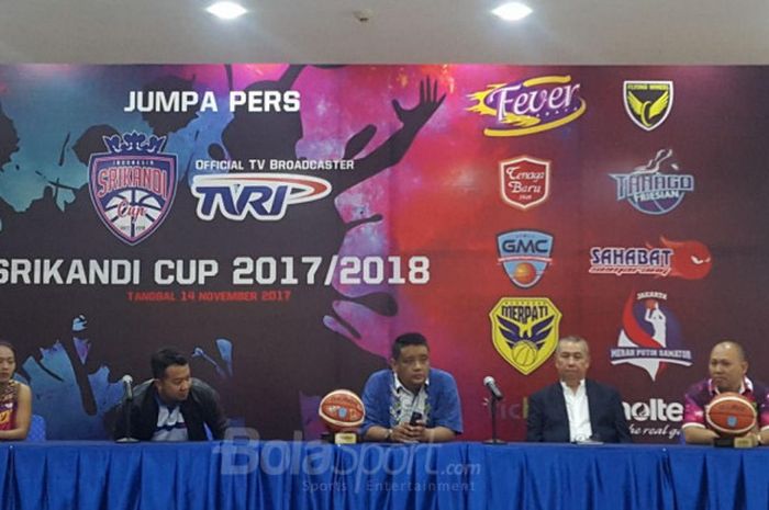 Konferensi pers Srikandi Cup 2017-2018