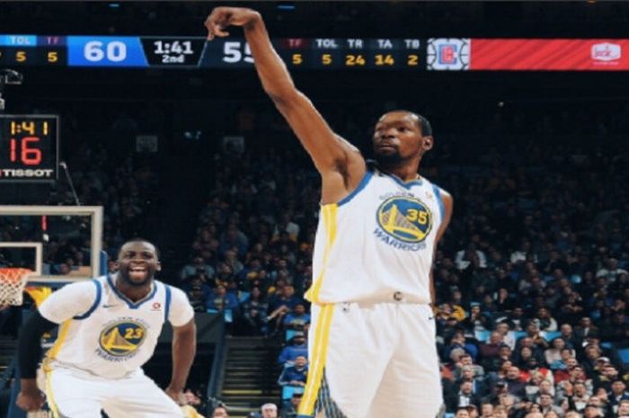 Kevin Durant bicarakan soal hubungannya dengan Draymond Green di tim Golden State Warriors.