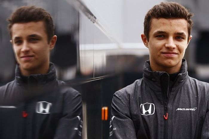 Pebalap muda asal Inggris, Lando Norris.