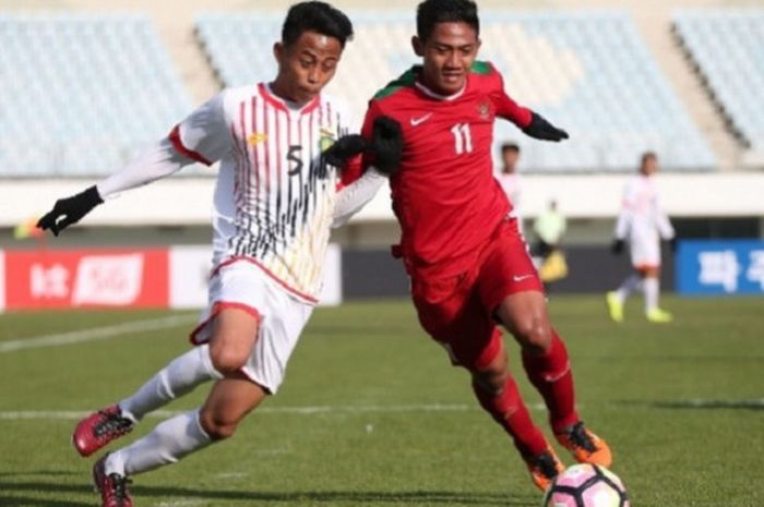 Timnas U-19 Indonesia versus Brunei dalam Kualifikasi Piala Asia U-19 2018, Selasa (31/10/2017) WIB, di Paju, Korsel.