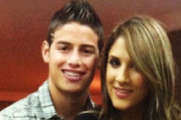 James Rodriguez dan Daniela Ospina