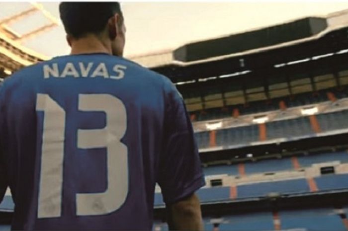 Keylor Navas dalam film berjudul Man of Faith