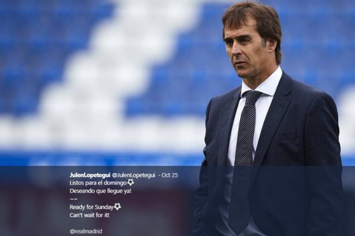 Eks Pelatih Real Madrid, Julen Lopetegui.