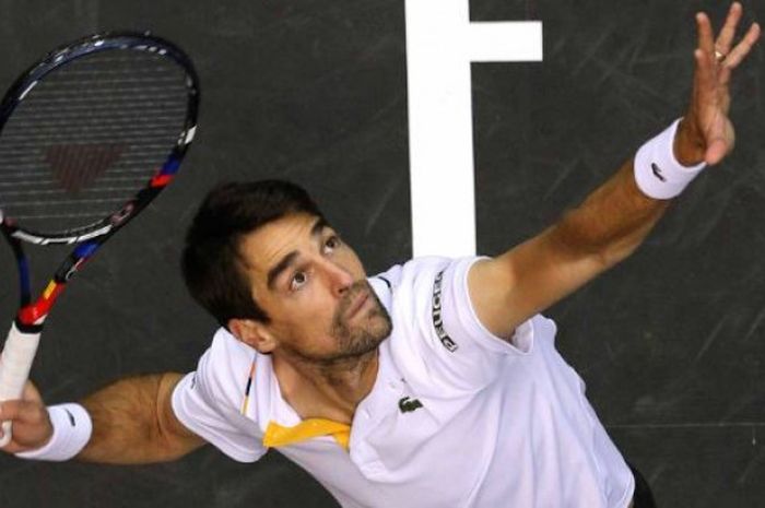 Petenis tunggal putra Prancis, Jeremy Chardy. 