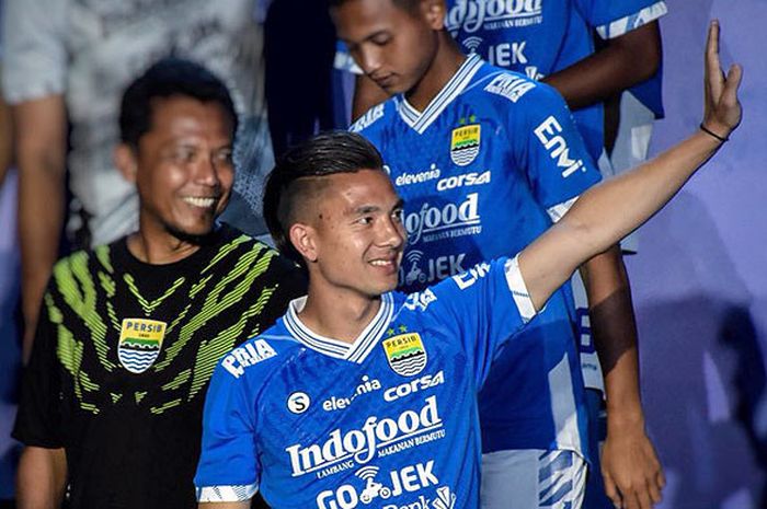 Gelandang Persib Bandung, Kim Jeffrey Kurniawan.