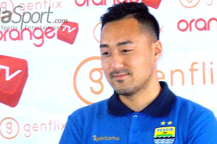  Gelandang Persib Bandung, Shohei Matsunaga. 