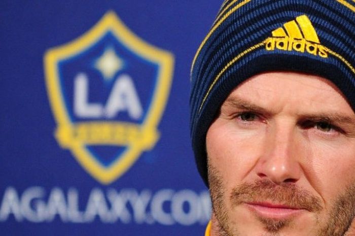 David Beckham semasa masih berstatus pemain Los Angeles Galaxy. 