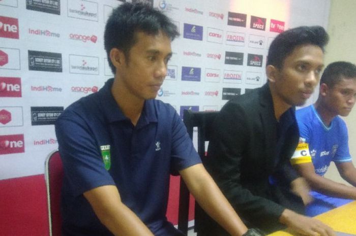 Pelatih kiper PSPS Riau, Lutfi Yasin.