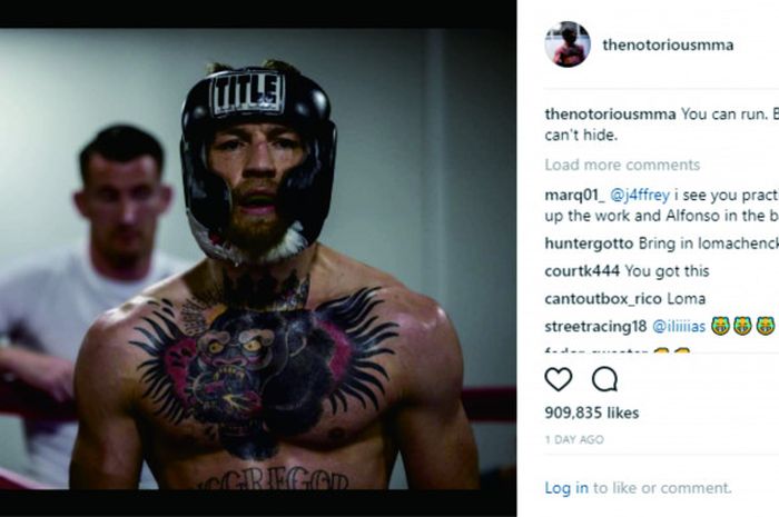 Conor McGregor kirimkan pesan panas ke Malignaggi