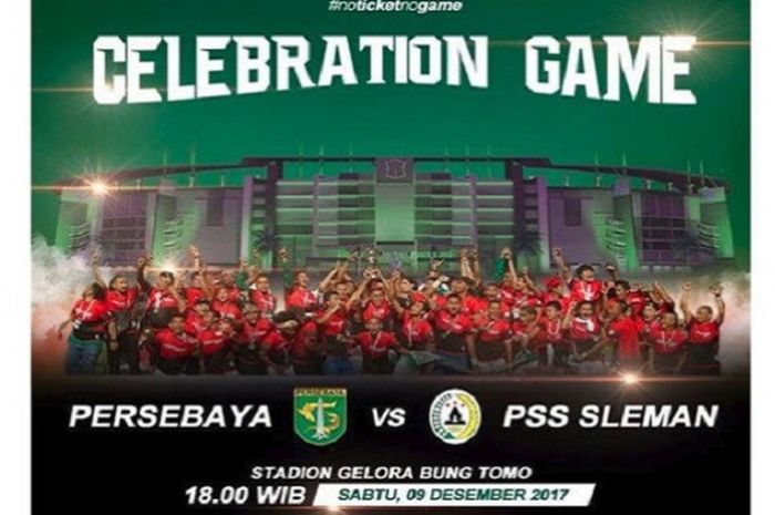 Persebaya vs PSS Sleman.