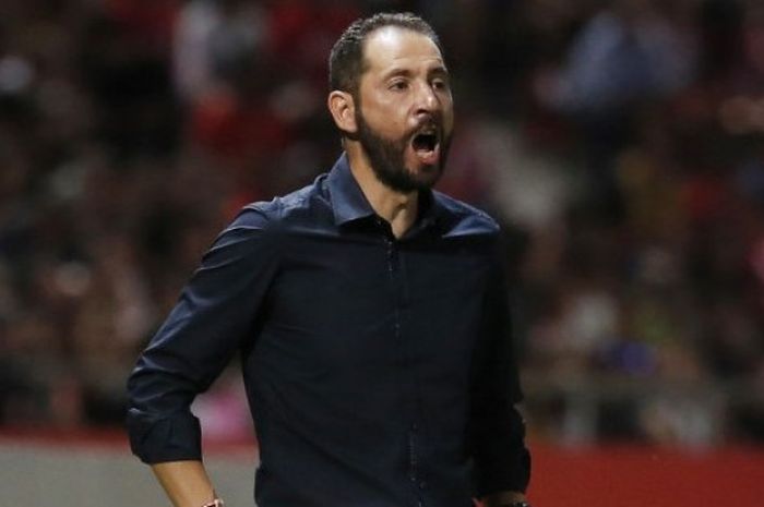 Pablo Machin saat masih memperkuat Girona.