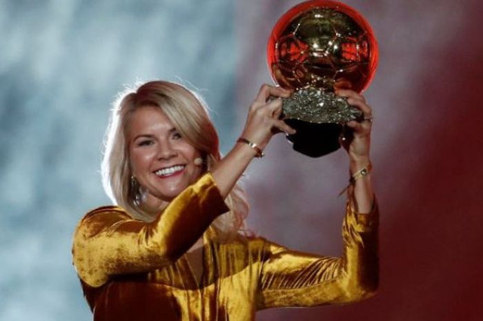 Pemenang wanita Ballon d'Or 2018, Ada Hegerberg