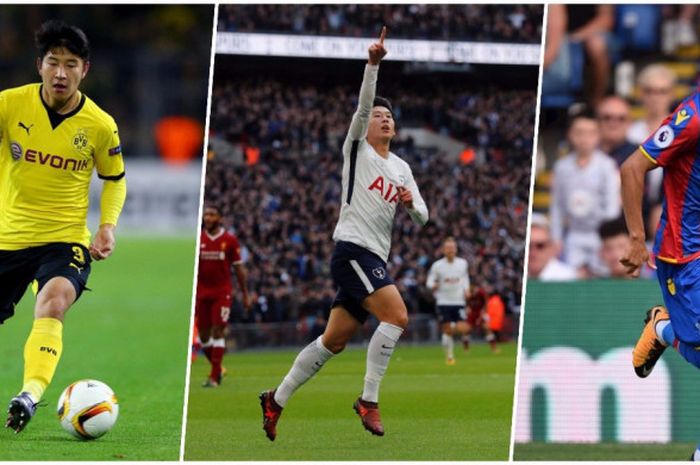 ilustrasi Park Joo-Ho (kiri), Son Heung-Min (tengah), dan Lee Chung-Yong (kanan)