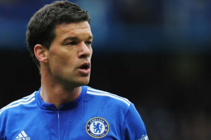 Michael Ballack saat masih di Chelsea