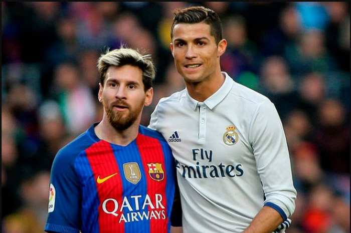 Cristiano Ronaldo dan Lionel Messi