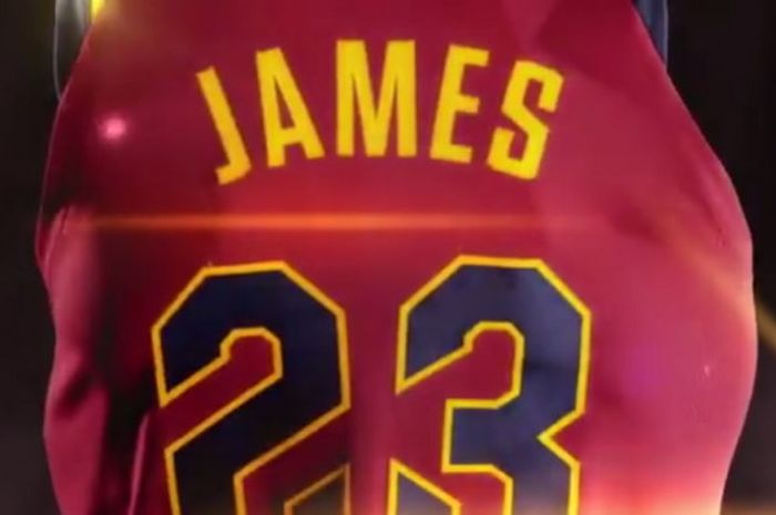 Jersey terbaru Cleveland Cavaliers untuk NBA musim 2017/2018