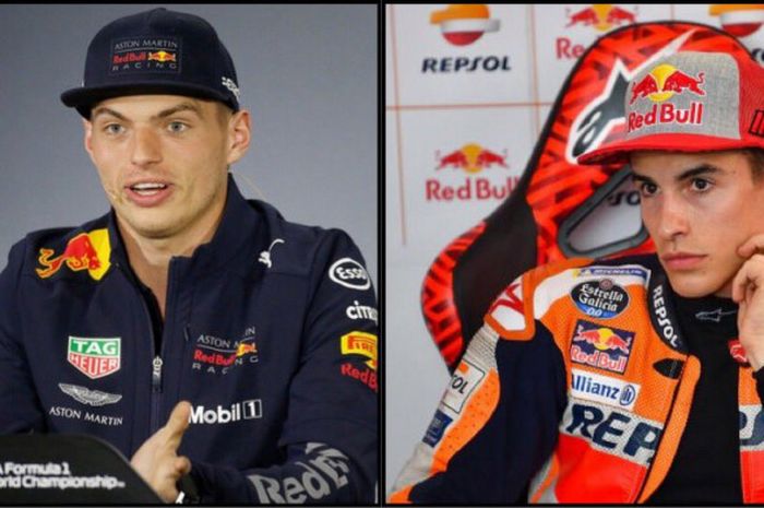 Max Verstappen dan Marc Marquez.