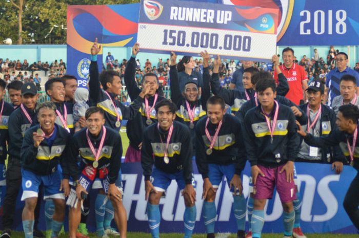 Runner-up Liga 3 2018 PSCS Cilacap