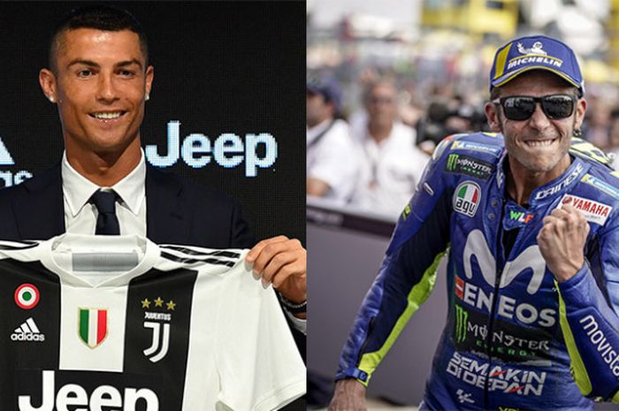 Transfer Ronaldo ke Juventus membawa keuntungan bagi Valentino Rossi.