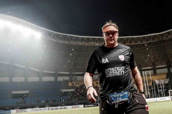 Pelatih PSM Makassar, Robert Rene Alberts. 