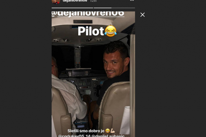 Instastory Dejan Lovren