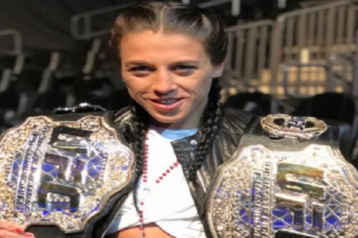 Petarung wanita UFC asal Polandia, Joanna Jedrzejczyk.