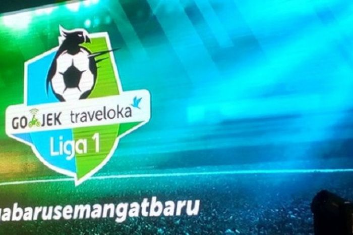 Logo Gojek Traveloka Liga 1 2017.