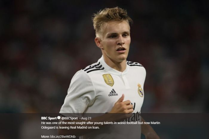 Wonderkid terbuang Real Madrid, Martin Odegaard punya kesempatan terakhir untuk masuk tim utama