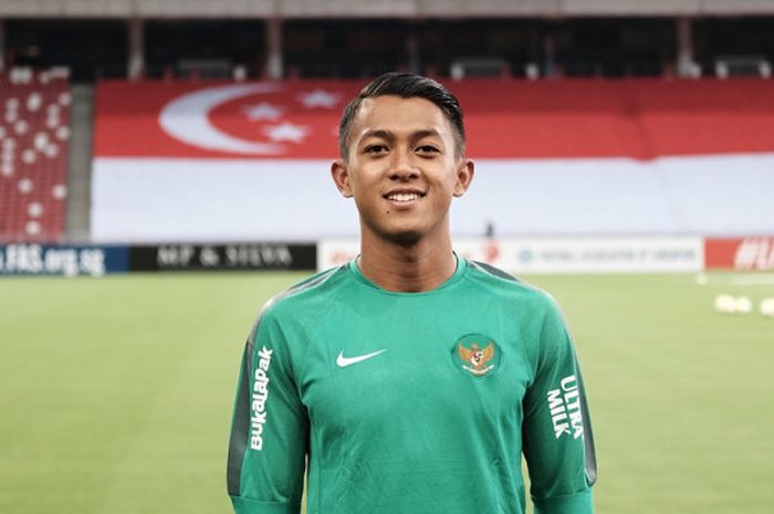       Pemain timnas U-23 Indonesia, Febri Hariyadi      