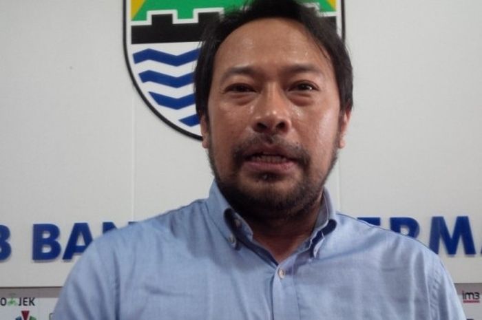 General Coordinator Panpel Persib Bandung, Budhi Bram Rachman.