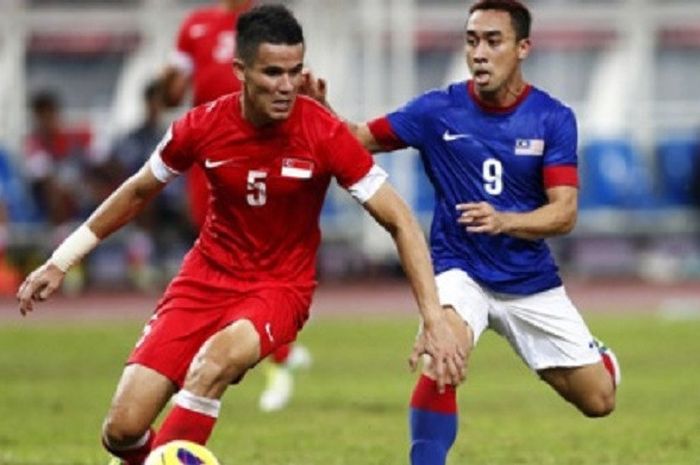 Baihakki Khaizan saat membela Timnas Singapura