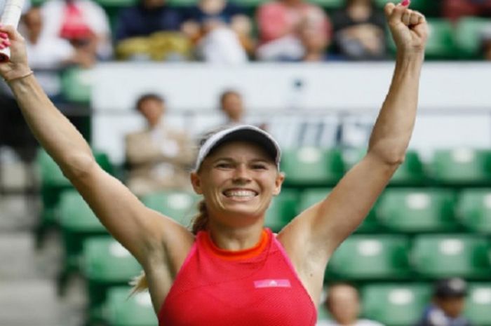 Caroline Wozniacki berhasil menjuarai turnamen Pan Pacific Open 2017 yang digelar di Tokyo, Jepang pada Minggu (24/9/2017).