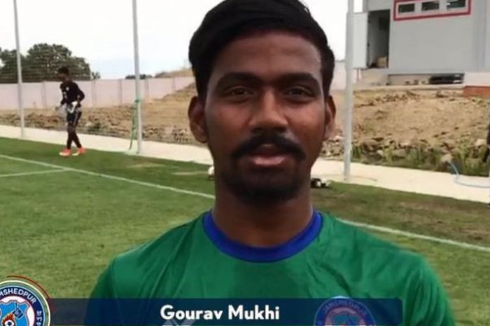 Penyerang Jamshedpur FC, Gourav Mukhi.