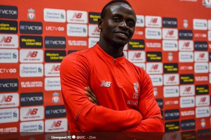 Sadio Mane memperpanjang kontraknya di Liverpool.